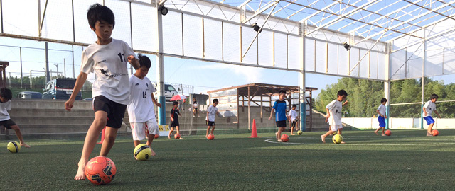 ケルビトフットサルクラブの【U-10】3・4年生スクールの様子